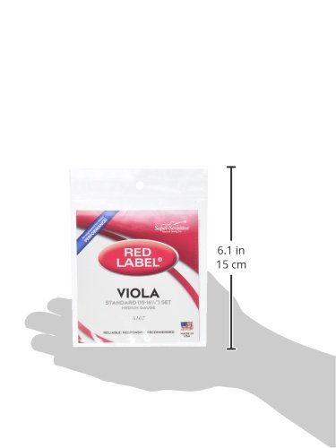 Amazon | ビオラ弦 Red Label 4弦セット Super-Sensitive スーパー